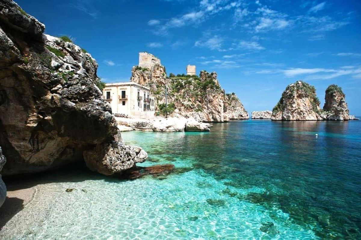 Villa Laurum - Giardino Degli Allori - Castellammare Del Golfo - Scopello Kültér fotó